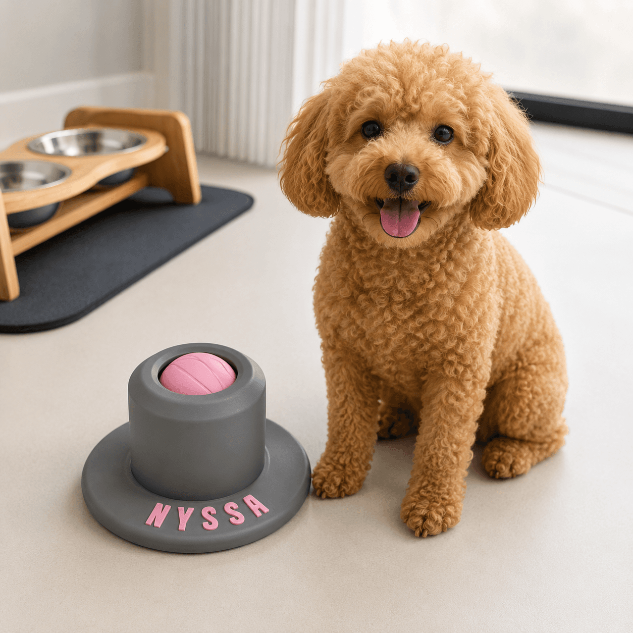 Gepersonaliseerde Likkom voor Honden – Met Eigen Naam